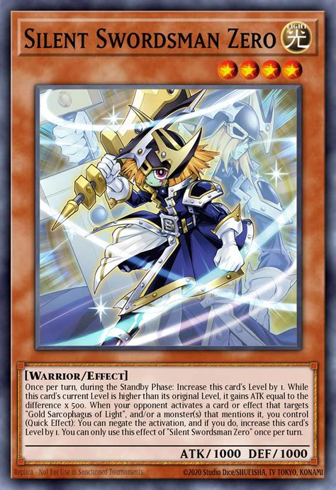 yu-gi-oh! silent swordsman zero